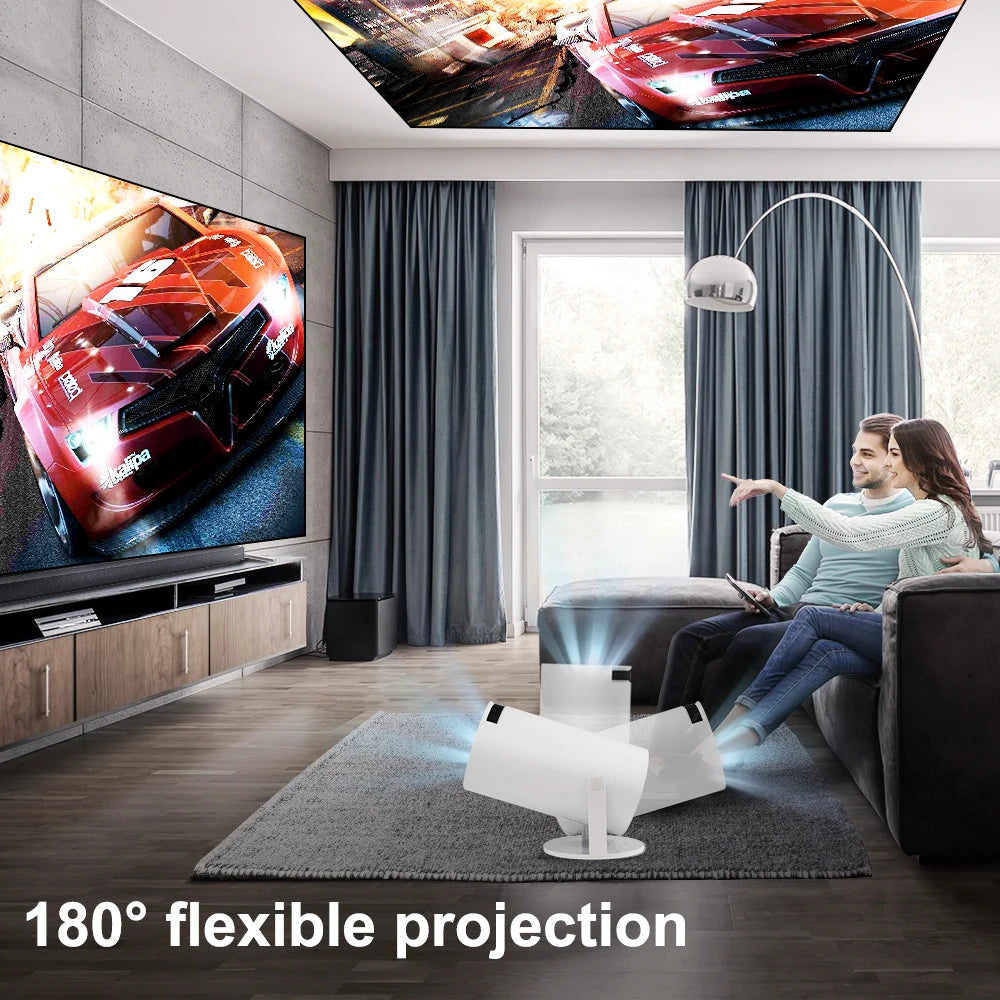 Progaga Projector 4K Android 11 WiFi 200 ANSI Allwinner H713 HY300 BT5.0 1080P Projetor