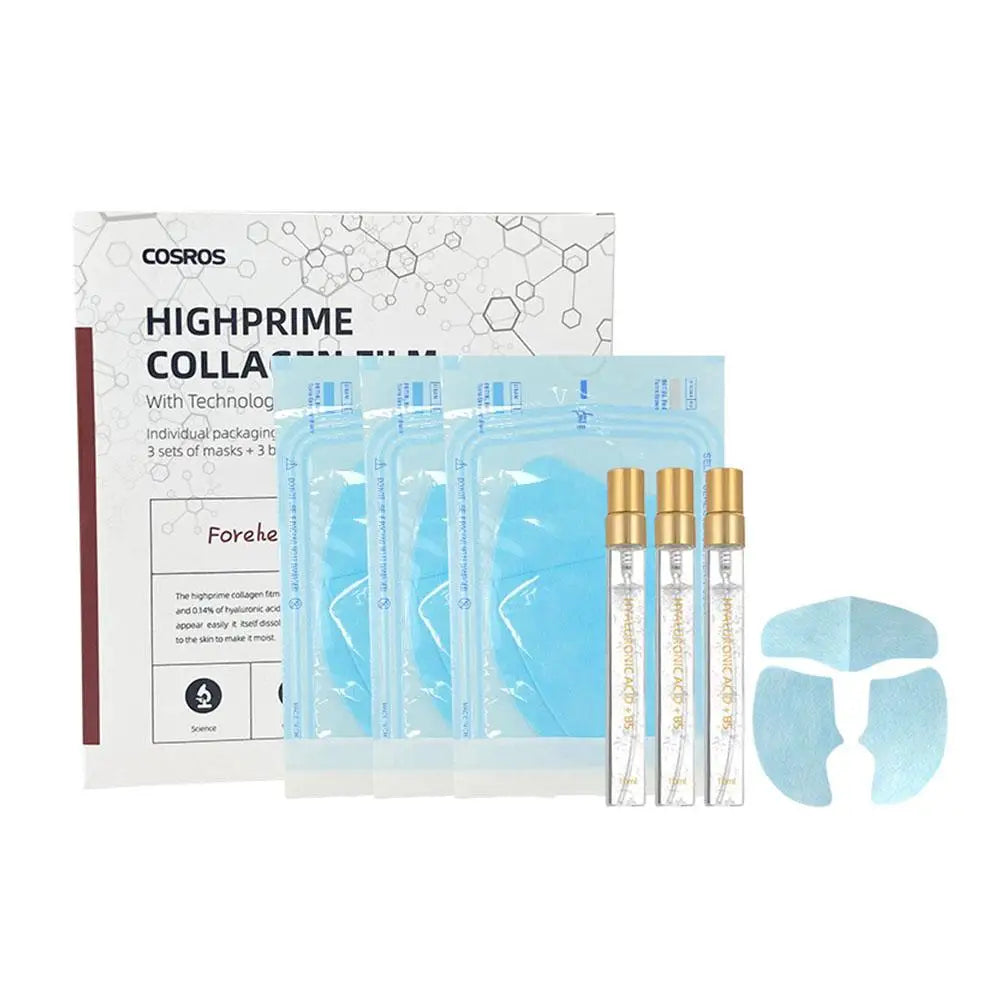3pcs Collagen Skincare Essence Set Anti-Aging Face Filler Collagen Protein Mask Reduce Fine Lines Wrinkles Firming Skin Care