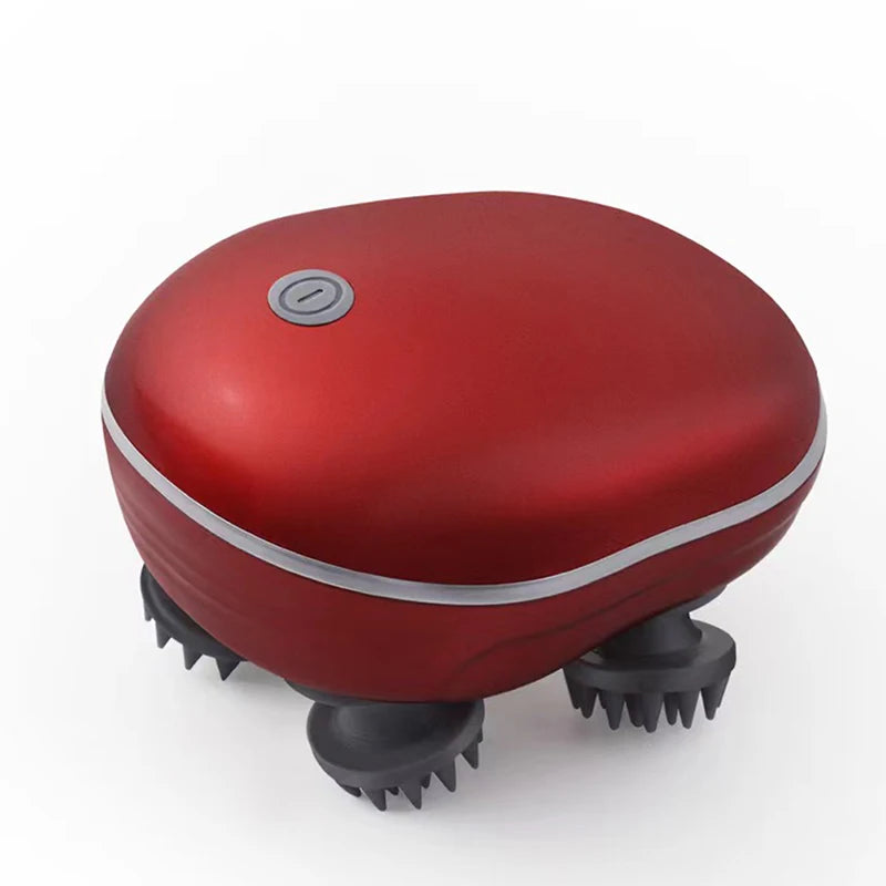 Scalp Head Hair Massager Electric Health Care Antistress Relax Body Massagem Deep Saude Tissue Prevent Body Massage