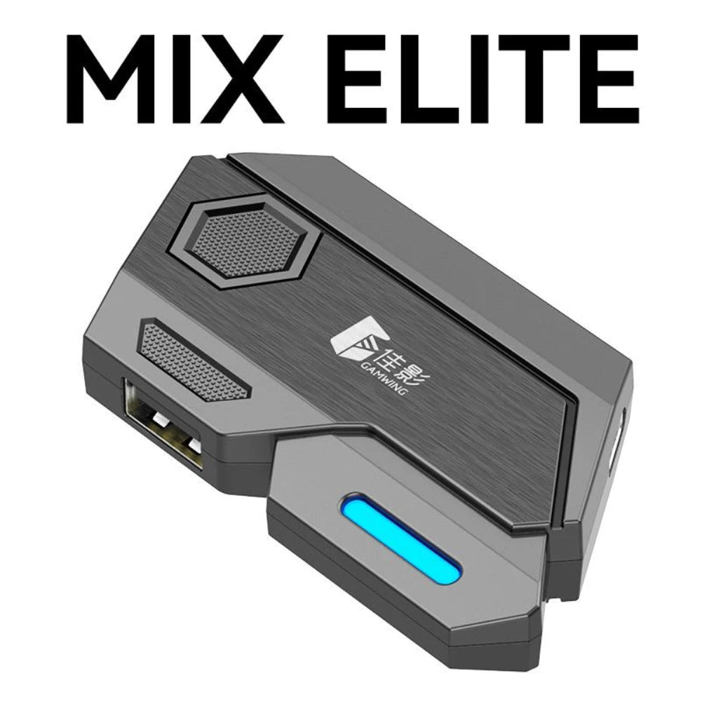 Left Hand Keyboard Single Hand Keyboard Gamwing Mix SE/Elite Mouse Keyboard Comverter Combo Pack For Android Mobile Laptop PUBG