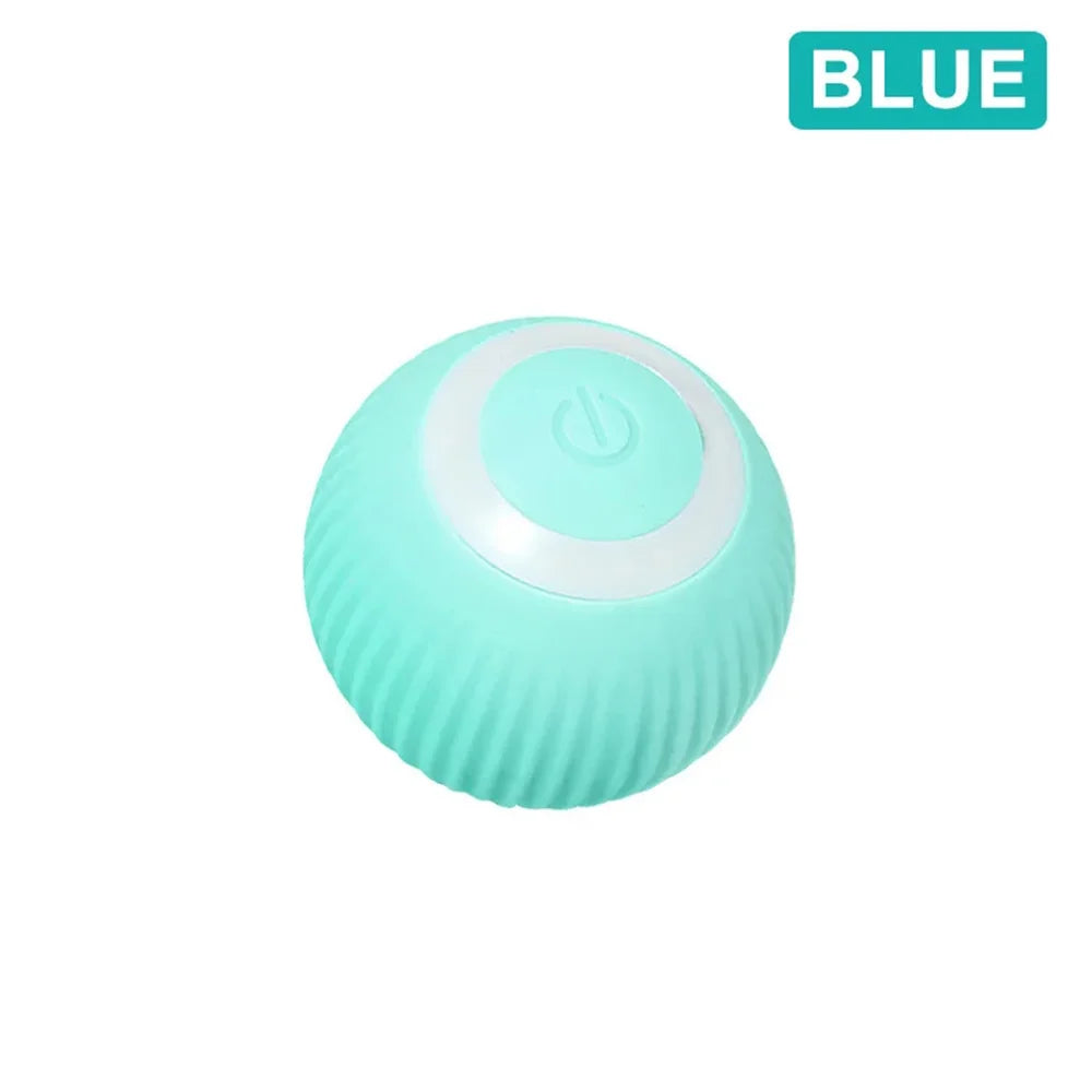 Smart Cat Toys Automatic Rolling Ball Electric Cat Toys Interactive For Cats Training Self-moving Kitten Toys Pet Accessories